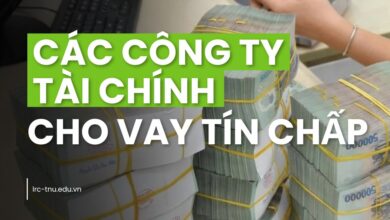 Các công ty tài chính cho vay tín chấp