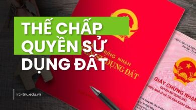 thế chấp quyền SỬ dụng đất