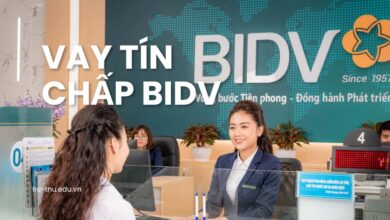 vay tín chấp bidv